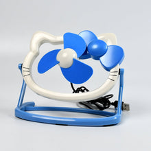 USB Mini Fan: Cute, Quiet & Portable Desk Buddy (Battery Not Included)