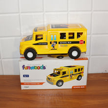 Funwoods Friction-Powered School Bus Toy - (1 Pc)